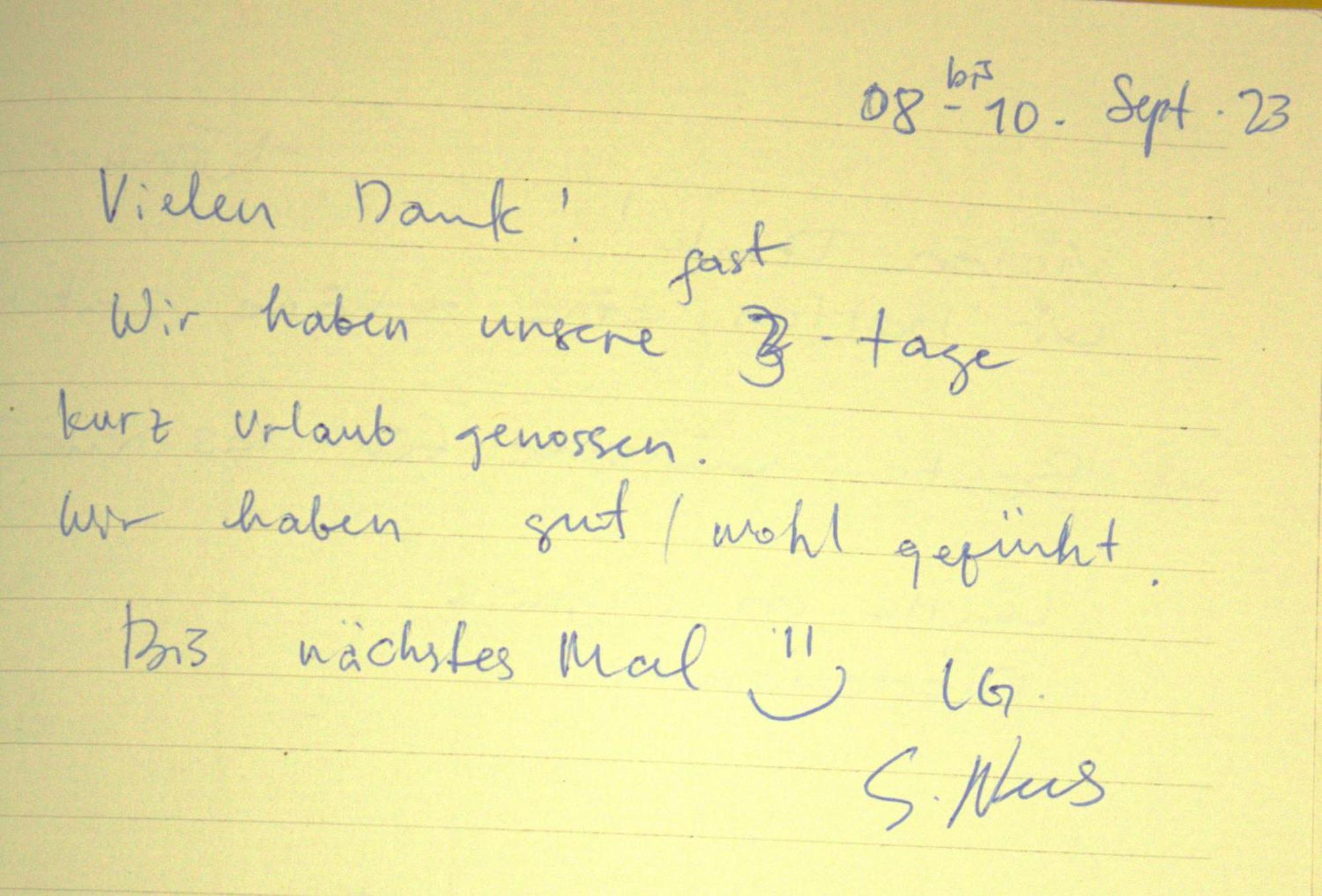 Gaestehaus Ehringhausen 63 Apartment *